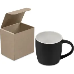Serendipio Victoria Mug in Bianca Custom Gift Box Black